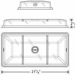 HydroFarm Vented Humidity Dome 2" (5-Pack) Planting & Watering