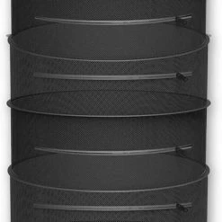 AC Infinity | Hanging Dry Herb Rack | 24 Inch Diameter, Six Tier Harvest & Essentials