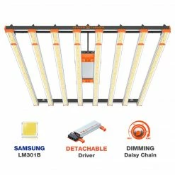 Grow Lights Spider Farmer® | SE7000 Commercial Grow Light | 730W | 5' X 5'