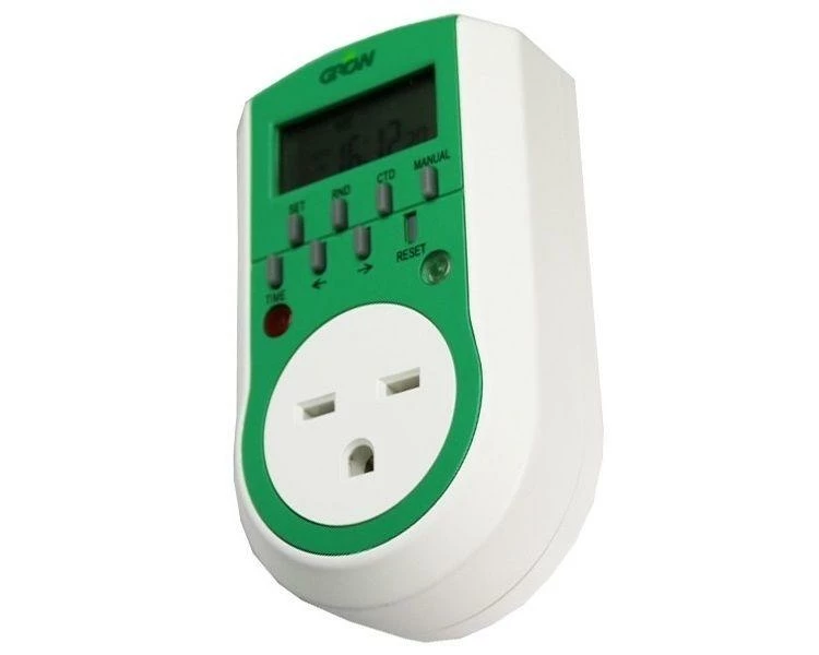 Best Pirce โค๏ธ Grow1 240v Single Outlet Digital Timer Your Grow Room ๐ 1 Grow1 240v Single Outlet Digital Timer Your Grow Room