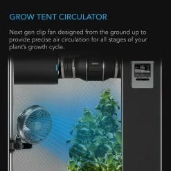 Outlet 🛒 Your Grow Room AC Infinity | Cloudray S6 Grow Tent 6" Clip Fan | Ten Speed | Oscillating 💯 8 Your Grow Room AC Infinity | Cloudray S6 Grow Tent 6