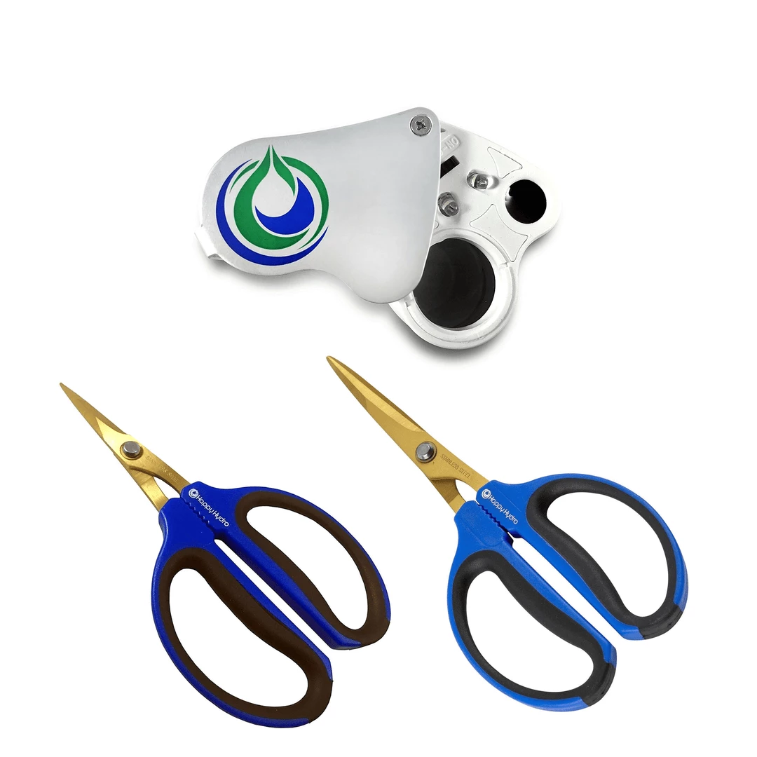 Brand new 🔥 Harvest & Essentials Happy Hydro | Pruning Kit | Pruning Scissors | LED Loupe 🎉 1 Harvest & Essentials Happy Hydro | Pruning Kit | Pruning Scissors | LED Loupe