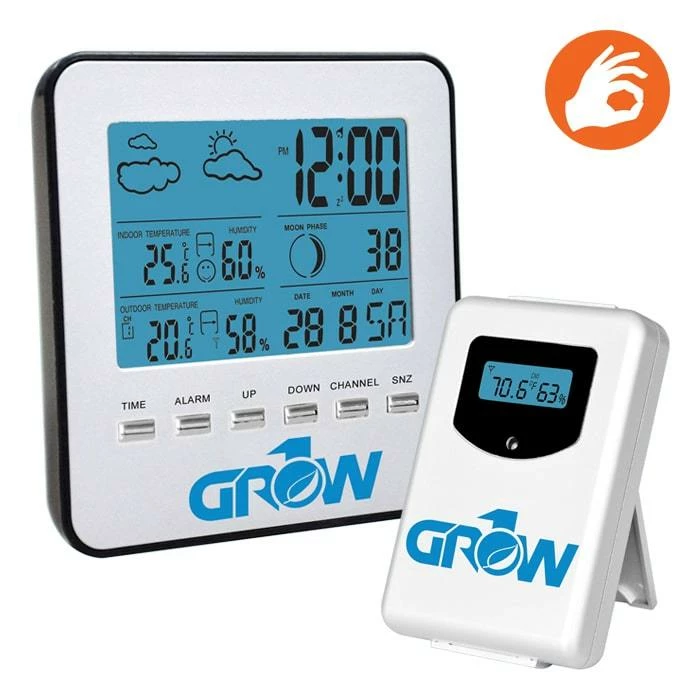 Top 10 ๐งจ Your Grow Room Grow1 Wireless Weather Station W/ Sensor ๐ 1 Your Grow Room Grow1 Wireless Weather Station W/ Sensor