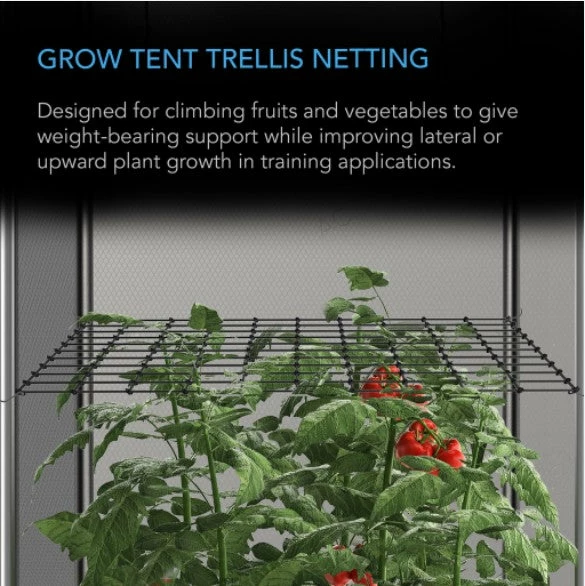 Buy ⭐ AC Infinity | Grow Tent Trellis Flex Netting | 3' X 3' ✔️ 3 AC Infinity | Grow Tent Trellis Flex Netting | 3' X 3'