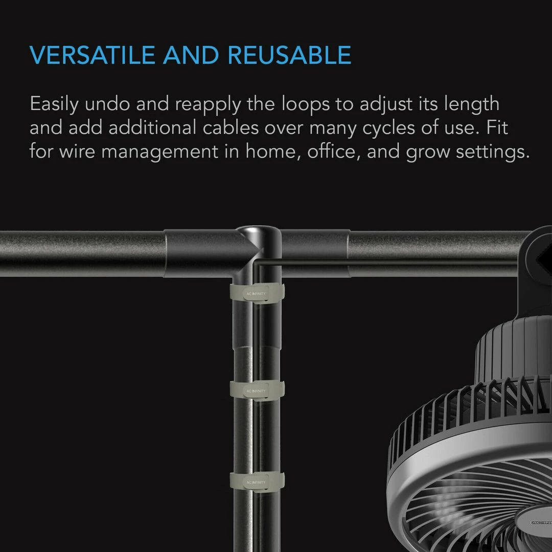 Cheapest ๐ AC Infinity | Hook And Loop Cable Ties | 6", 20 Pcs Planting & Watering โ๏ธ 3 AC Infinity | Hook And Loop Cable Ties | 6", 20 Pcs Planting & Watering