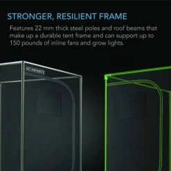 Deals โญ AC Infinity | 2-IN-1 Advanced Grow Tent 4000D Mylar | 5โ X 4โ X 6โ8" Tents & Climate ๐ 9 AC Infinity | 2-IN-1 Advanced Grow Tent 4000D Mylar | 5โ X 4โ X 6โ8