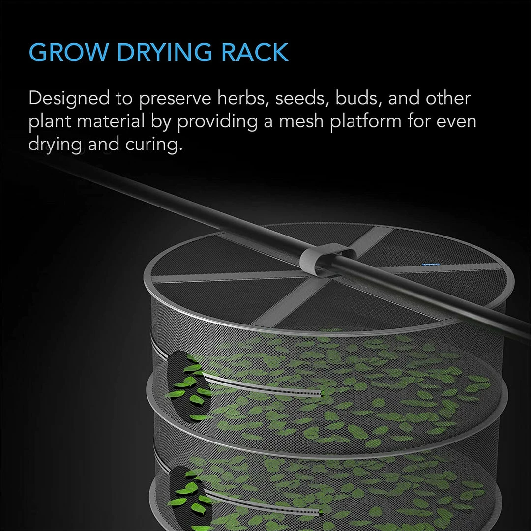 Top 10 โ๏ธ AC Infinity | Hanging Dry Herb Rack | 24 Inch Diameter, Six Tier Harvest & Essentials ๐ 3 AC Infinity | Hanging Dry Herb Rack | 24 Inch Diameter, Six Tier Harvest & Essentials