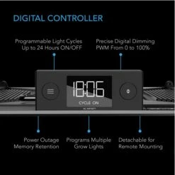 Budget 🔥 Your Grow Room AC Infinity | IONGRID S22 Full Spectrum LED Grow Light | 130W | 2’ X 2’ 🔥 9 Your Grow Room AC Infinity | IONGRID S22 Full Spectrum LED Grow Light | 130W | 2’ X 2’