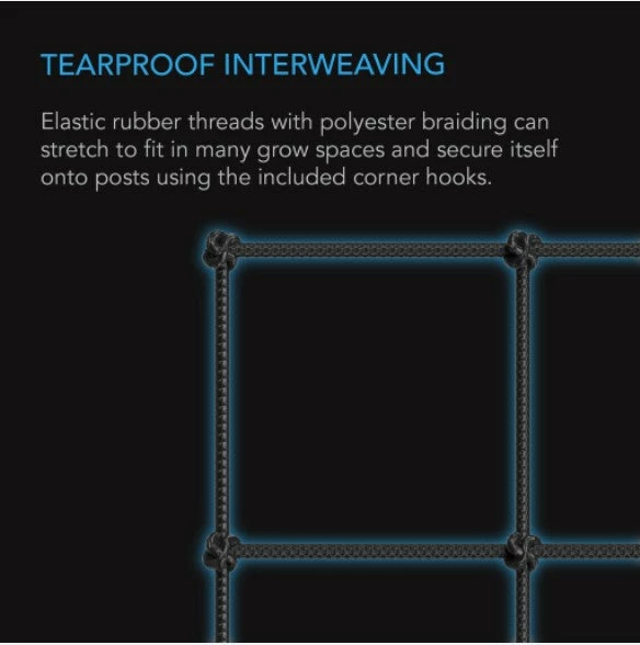 Buy ⭐ AC Infinity | Grow Tent Trellis Flex Netting | 3' X 3' ✔️ 4 AC Infinity | Grow Tent Trellis Flex Netting | 3' X 3'