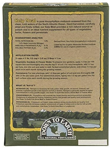 Cheapest ⌛ Down To Earth Kelp Meal - 5 Lb Planting & Watering 🤩 2 Down To Earth Kelp Meal - 5 Lb Planting & Watering