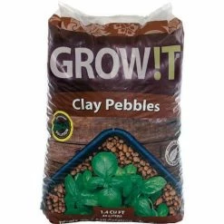 Planting & Watering GROW!T Clay Pebbles, 40 L
