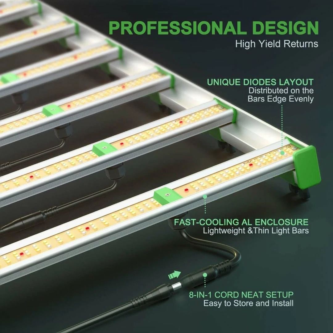 Brand new ✨ Mars Hydro | FC 8000 LED GROW LIGHT | 800W | 5’ X 5’ Your Grow Room 🛒 5 Mars Hydro | FC 8000 LED GROW LIGHT | 800W | 5’ X 5’ Your Grow Room