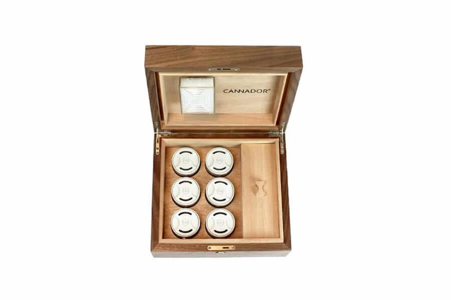 Wholesale 👏 Grower Essentials 6-Strain Cannador W/ Nook | Hand Crafted Secure Storage 💯 4 Grower Essentials 6-Strain Cannador W/ Nook | Hand Crafted Secure Storage