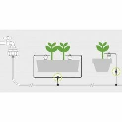 Planting & Watering Blumat End-Piece (8mm To 3mm) W/ Cap