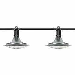 Grow1 Greenhouse Expandable String Lights 14AWG W/ 12W LED 6500K Grow LED Bulbs Grow Lights