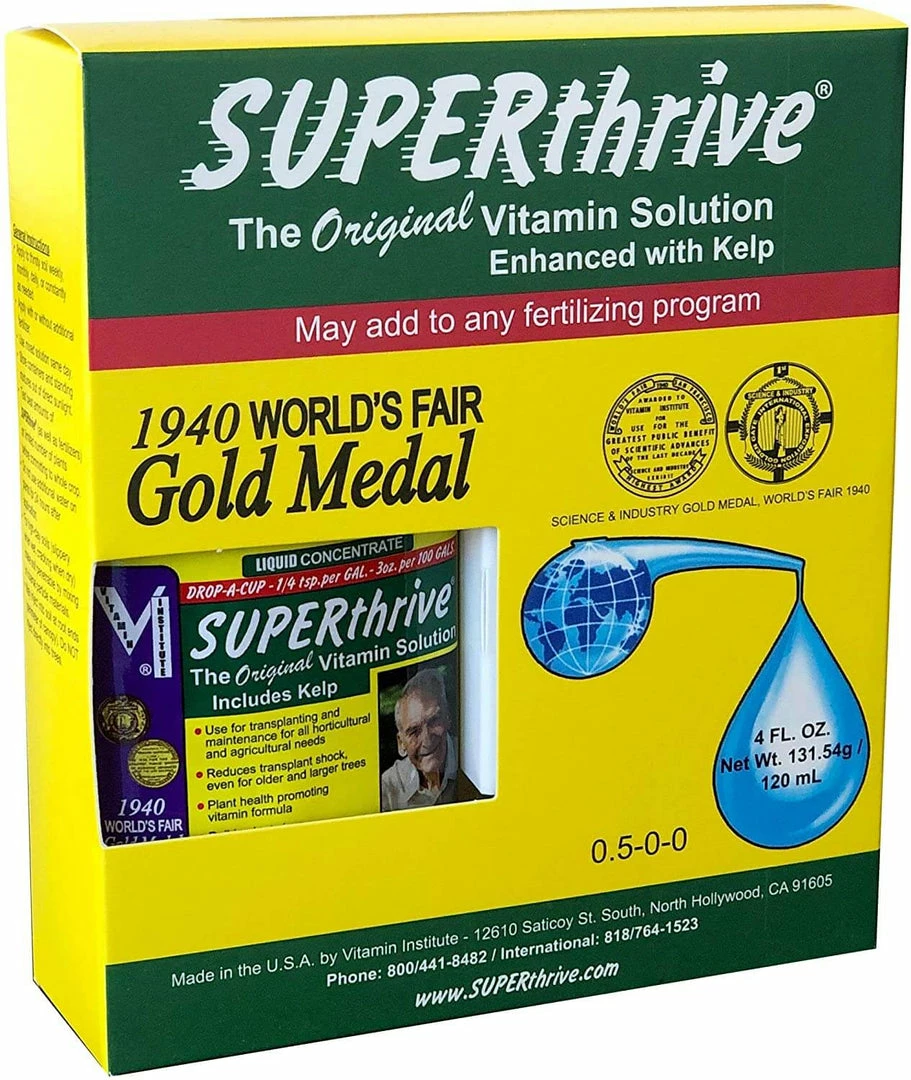 Wholesale ❤️ Planting & Watering SUPERthrive | Vitamin Nutrient Supplement | 4 Oz 🎁 4 Planting & Watering SUPERthrive | Vitamin Nutrient Supplement | 4 Oz