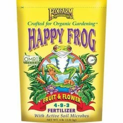 FoxFarm Happy Frog Fruit & Flower Dry Fertilizer 4 Lb Bag