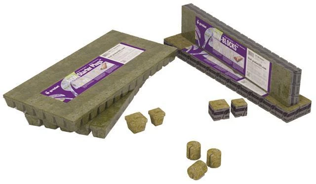 Flash Sale 🛒 Grodan A-OK | Seed & Clone Rockwool Cubes | 2" X 2" | Sheet Of 50 Planting & Watering 💯 1 Grodan A-OK | Seed & Clone Rockwool Cubes | 2" X 2" | Sheet Of 50 Planting & Watering