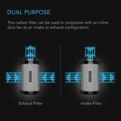 Best Pirce 👍 AC Infinity Duct Carbon Filter, Australian Charcoal, 8-Inch Your Grow Room ⭐ 11 AC Infinity Duct Carbon Filter, Australian Charcoal, 8-Inch Your Grow Room