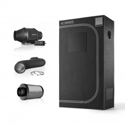 Grow Tent Kits AC Infinity Tent & Ventilation Kit | 2’ X 3’
