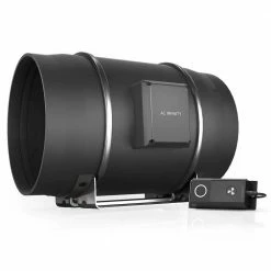 AC Infinity Ventilation & CO2 Cloudline S10 Inline Duct Fan W/ Adjustable Speed Controller – 10 Inch