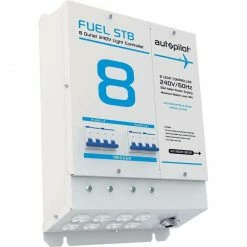 Grow1 FUEL ST8 Light Controller For Up To 8 Lights | 240v Outlets With 120v Trigger