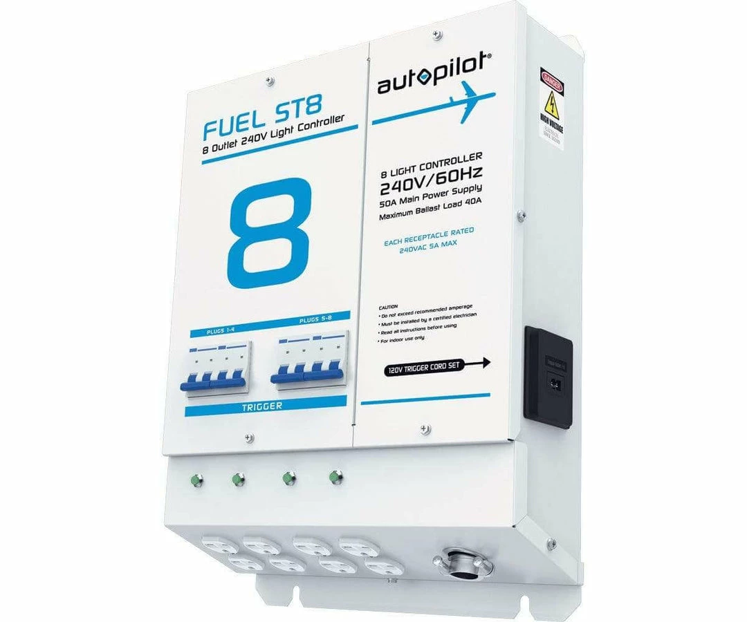 Cheapest 💯 Grow1 FUEL ST8 Light Controller For Up To 8 Lights | 240v Outlets With 120v Trigger 🛒 4 Grow1 FUEL ST8 Light Controller For Up To 8 Lights | 240v Outlets With 120v Trigger