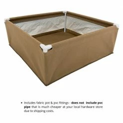 Grassroots Fabric Pots Grassroots Living Soil Fabric Beds - Emulate Nature With MoistureLockβ’ Technology Planting & Watering