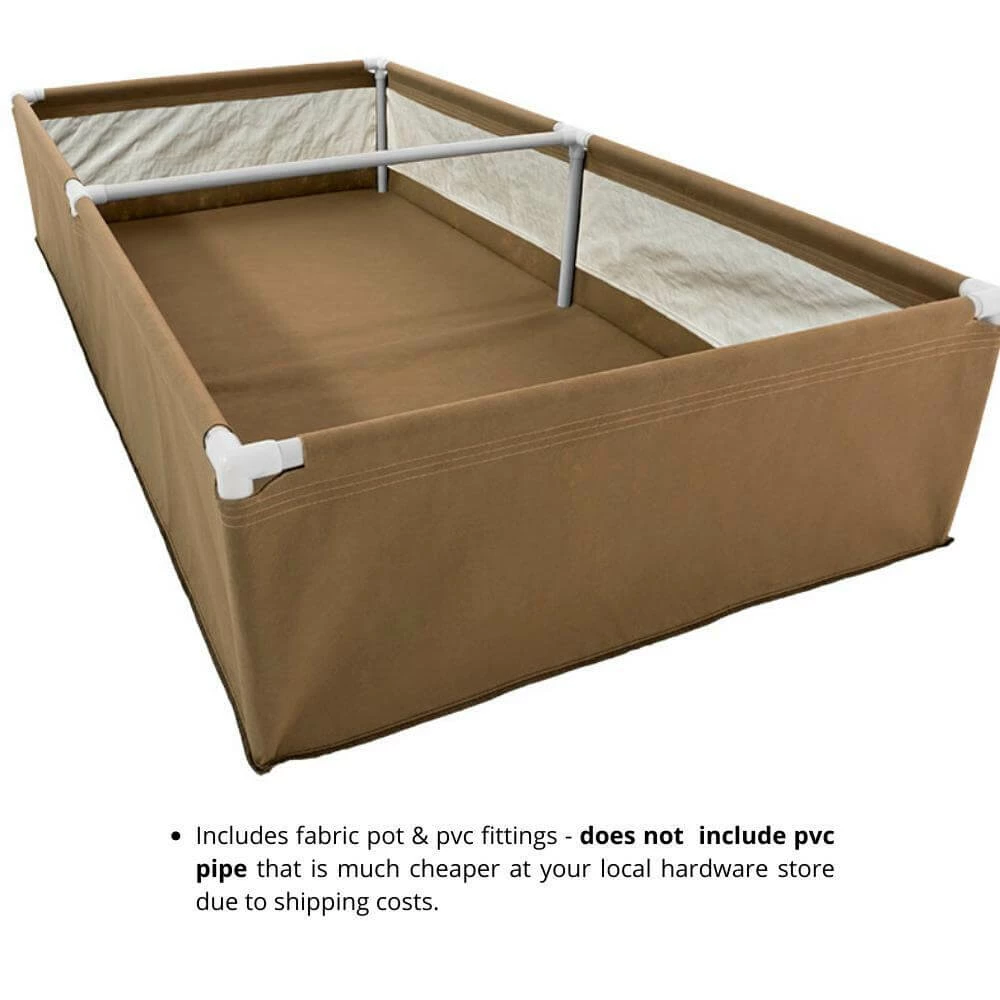 Budget 😉 Grassroots Fabric Pots Grassroots Living Soil Fabric Beds - Emulate Nature With MoistureLock™ Technology Planting & Watering 👏 2 Grassroots Fabric Pots Grassroots Living Soil Fabric Beds - Emulate Nature With MoistureLock™ Technology Planting & Watering