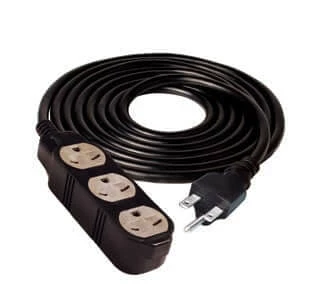 New ๐งจ HydroFarm 3 Outlet Power Strip / Heavy Duty Extension Cord | 240V | 12' Your Grow Room ๐ฅ 1 HydroFarm 3 Outlet Power Strip / Heavy Duty Extension Cord | 240V | 12' Your Grow Room
