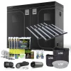 Happy Hydro Grow Tent Kits Complete Grow Tent Kit | 2x Grower's Choice ROI-E680S LED | 4’ X 8’