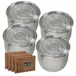 FreshStor® CVault Bud Storage | 21 Liter | 4 Pack Harvesting Supplies