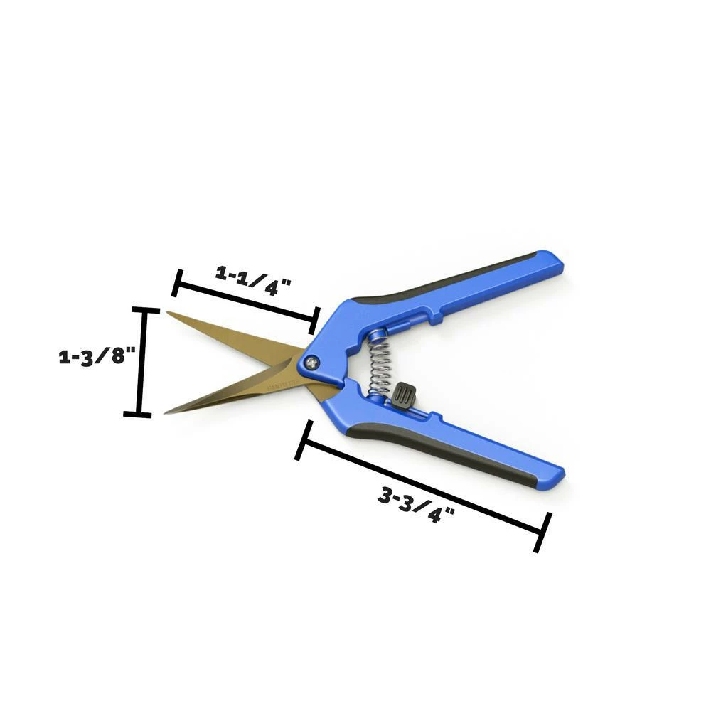 Coupon 🎉 Happy Hydro Curved Tip Titanium Trimming Scissors ⭐ 6 Happy Hydro Curved Tip Titanium Trimming Scissors