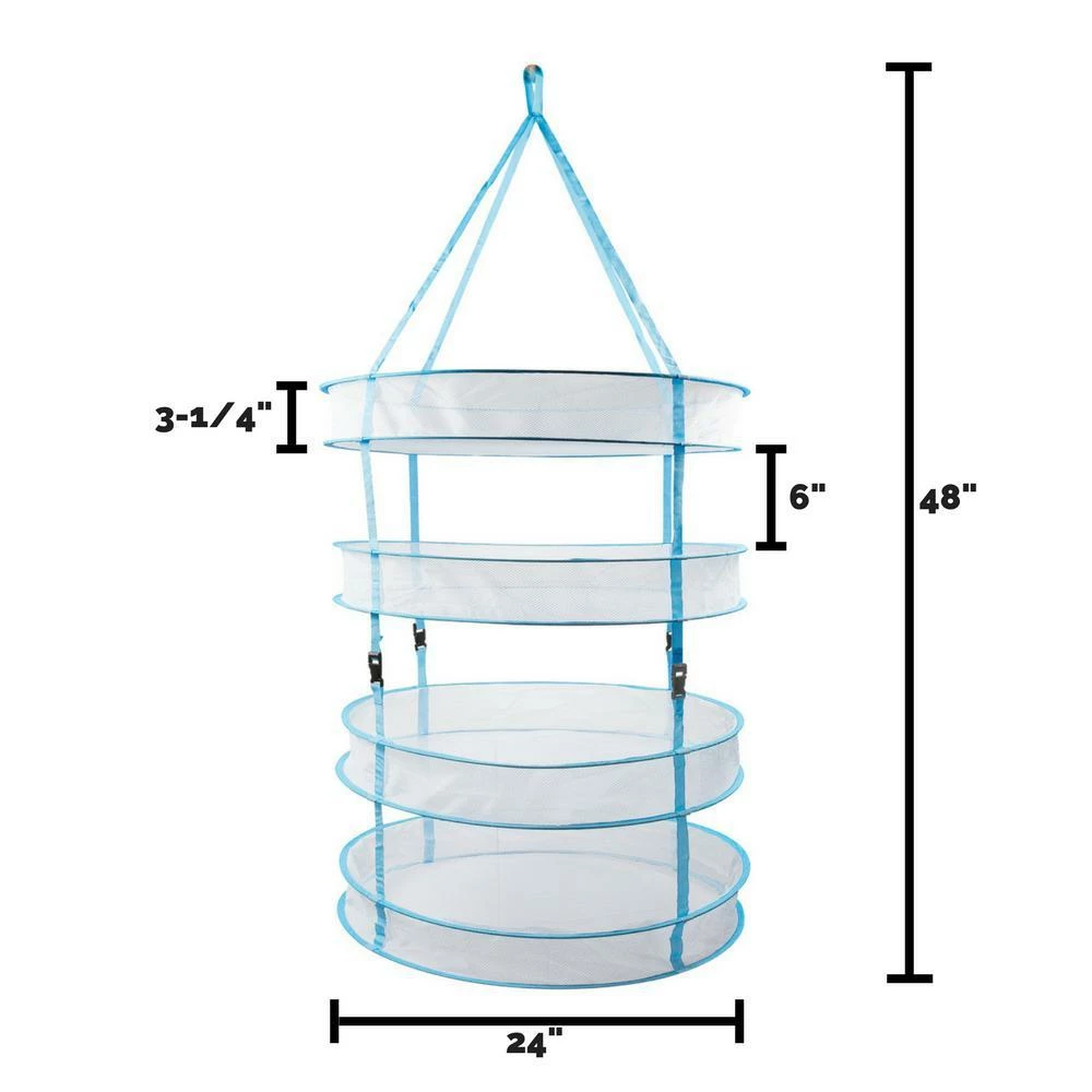 Cheapest ๐ Happy Hydro Hanging Bud Drying Rack - Multiple Tier Size Options Inside Harvest & Essentials ๐งจ 2 Happy Hydro Hanging Bud Drying Rack - Multiple Tier Size Options Inside Harvest & Essentials