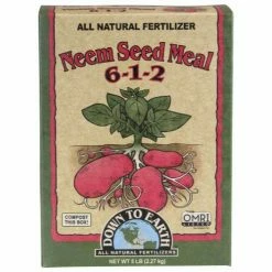 Planting & Watering Down To Earth Neem Seed Meal - 5 Lb