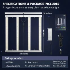 Best deal ⌛ ViparSpectra | KS3000 | LED Grow Light Your Grow Room ❤️ 13 ViparSpectra | KS3000 | LED Grow Light Your Grow Room