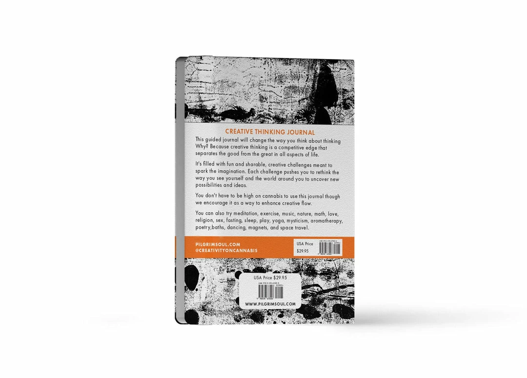 Promo 👏 Pilgrim Soul Creative Thinking Journal: Original "Use While High" Edition ⭐ 2 Pilgrim Soul Creative Thinking Journal: Original "Use While High" Edition