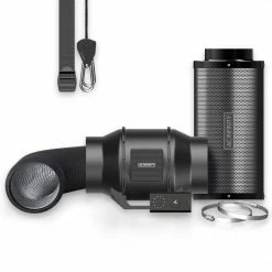 Happy Hydro 'The Essentials' Grow Kit | Grower's Choice ROI-E680S LED | Gorilla Grow Tent | AC Infinity Ventilation | 5’ X 5’ Grow Tent Kits