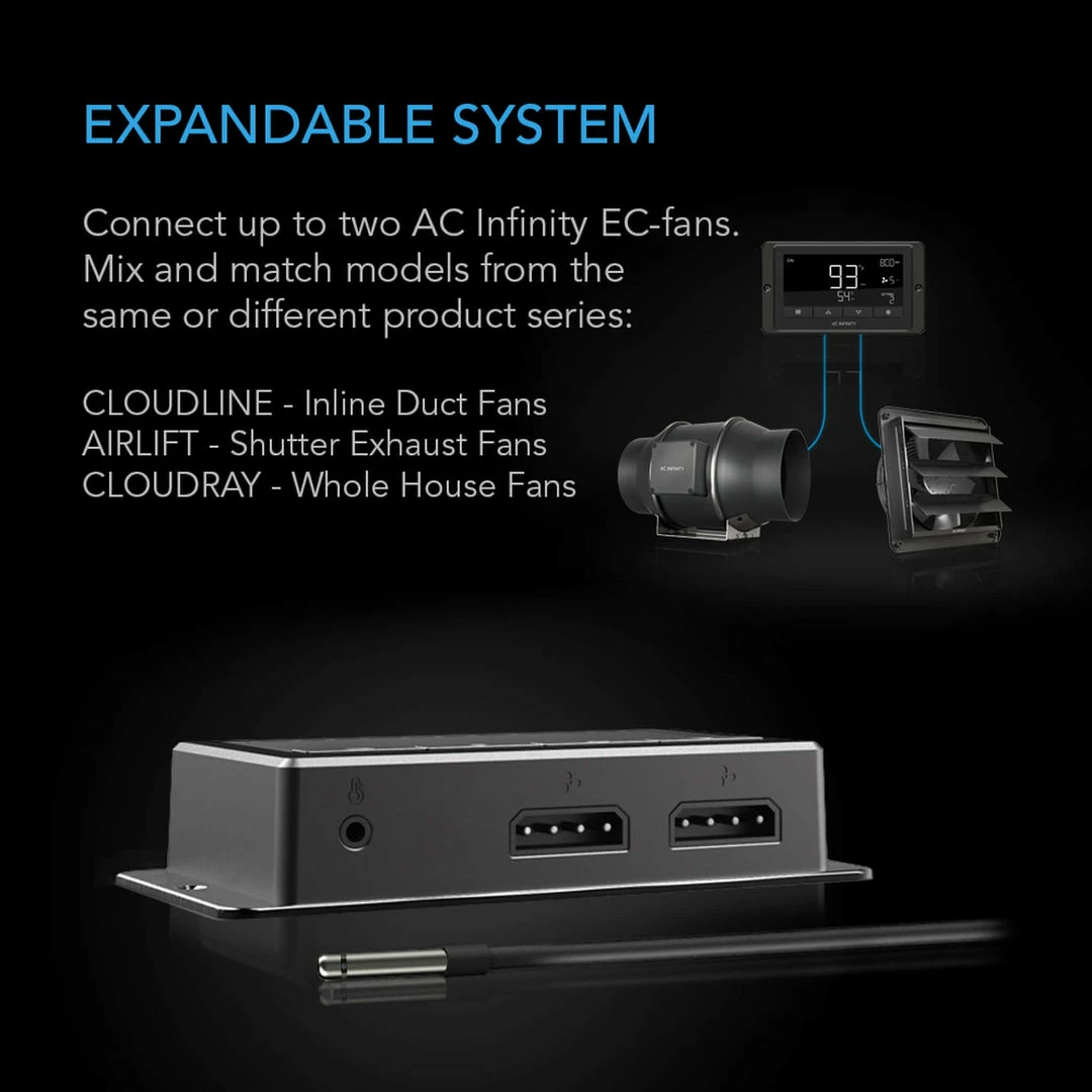 Deals 🤩 AC Infinity | Temp & Humidity Fan Controller | Controller 67 | App Enabled 🎁 6 AC Infinity | Temp & Humidity Fan Controller | Controller 67 | App Enabled