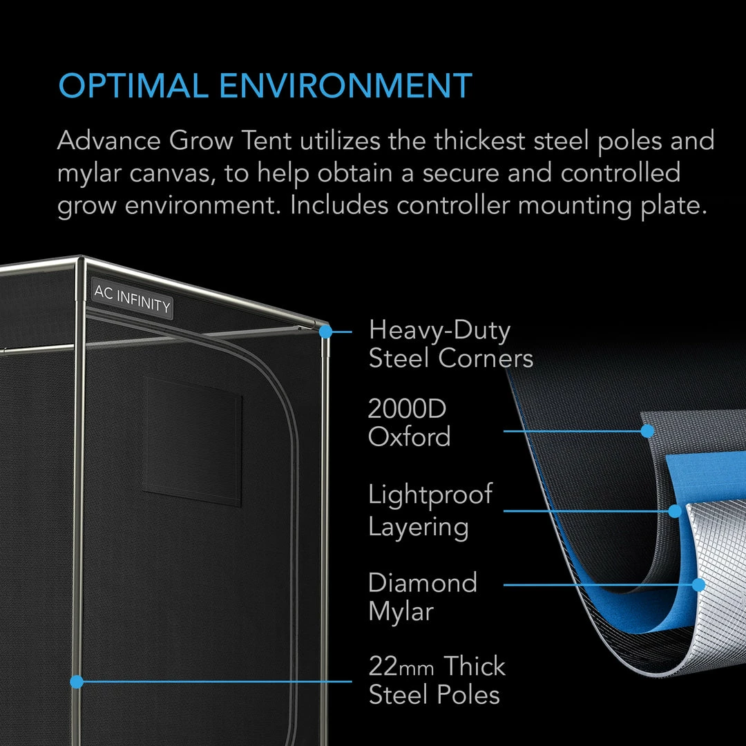 Coupon ๐งจ AC Infinity | Grow Tent Kit | 4 Plant Setup | 4โ X 4โ X 6โ 8โ Grow Tent Kits ๐ 7 AC Infinity | Grow Tent Kit | 4 Plant Setup | 4โ X 4โ X 6โ 8โ Grow Tent Kits