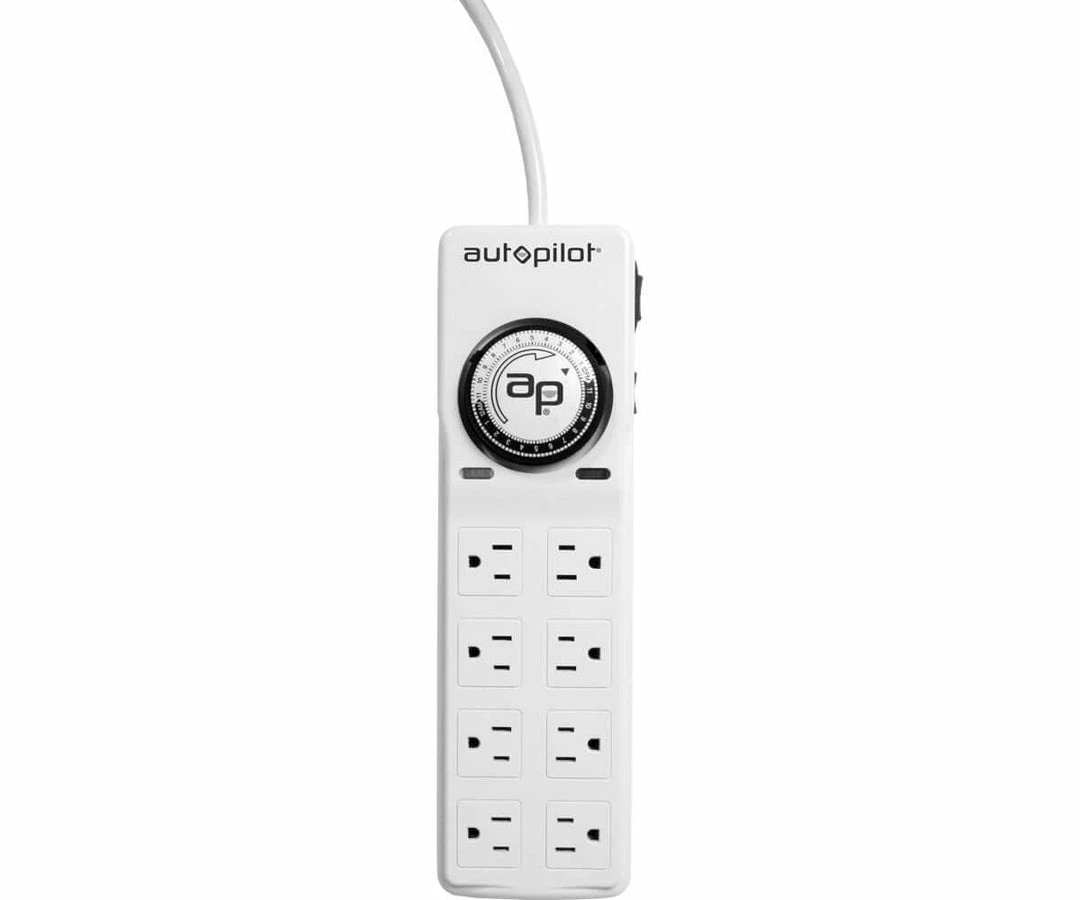 Discount ๐งจ Autopilot Surge Protector / Power Strip With Analog Grounded Timer โญ 2 Autopilot Surge Protector / Power Strip With Analog Grounded Timer