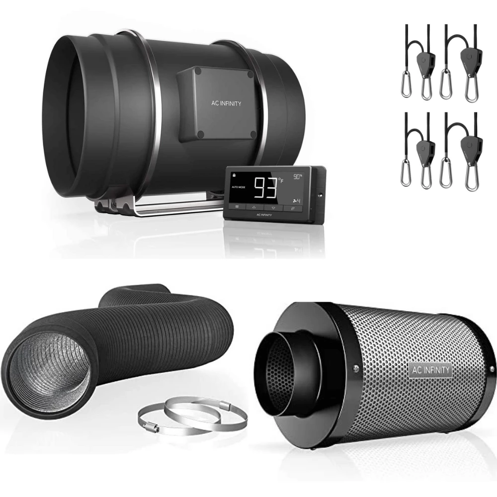 Deals ๐ AC Infinity T8 Grow Room Ventilation Package - 8 Inch Your Grow Room ๐งจ 2 AC Infinity T8 Grow Room Ventilation Package - 8 Inch Your Grow Room