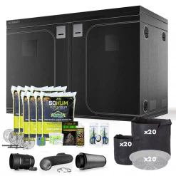 Happy Hydro Beginner Grow Tent Kit | Without The Light | 10โ X 10โ