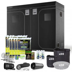 Hot Sale 🔥 Happy Hydro Grow Tent Kits Beginner Grow Tent Kit | Without The Light | 8’ X 8’ 🛒 56 Happy Hydro Grow Tent Kits Beginner Grow Tent Kit | Without The Light | 8’ X 8’