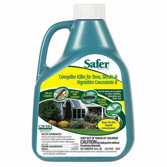 Buy 🎉 Planting & Watering Safer | Caterpillar Killer Concentrate With B.T. | 16 Oz 💯 1 Planting & Watering Safer | Caterpillar Killer Concentrate With B.T. | 16 Oz