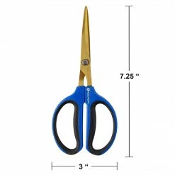 Hot Sale 😉 Happy Hydro 60mm Trimming Scissors - Titanium 🧥 Coated Blades Harvest & Essentials 🔔 9 Happy Hydro 60mm Trimming Scissors - Titanium Coated Blades Harvest & Essentials