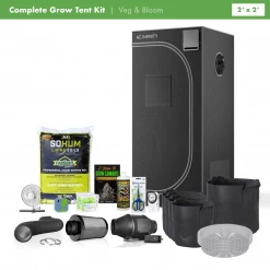 Hot Sale 🔥 Happy Hydro Beginner Grow Tent Kit | Without The Light | 2’ X 2’ Grow Tent Kits 🔥 21 Happy Hydro Beginner Grow Tent Kit | Without The Light | 2’ X 2’ Grow Tent Kits