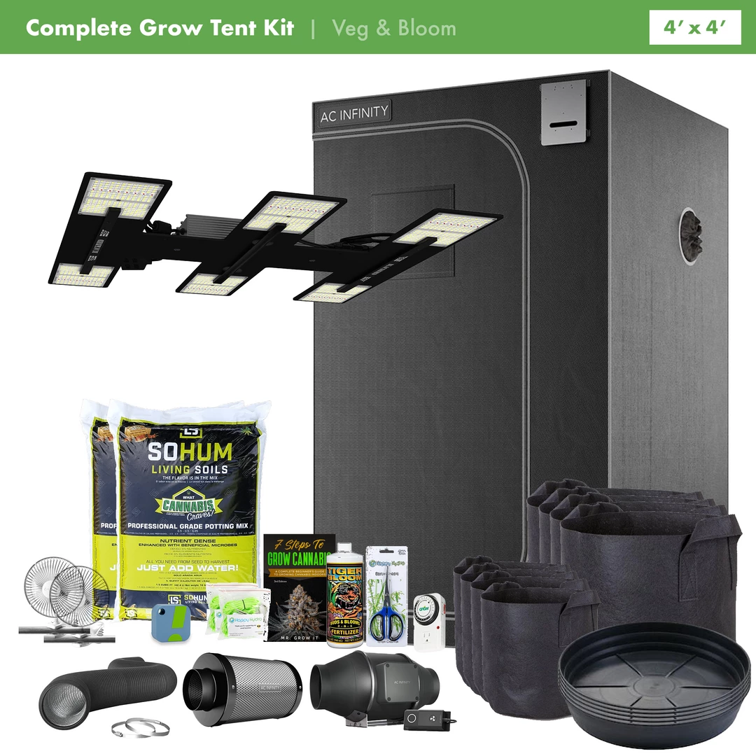 Cheapest ๐ Happy Hydro Beginner Complete Grow Tent Kit | HLG Blackbird | 4โ X 4โ โค๏ธ 1 Happy Hydro Beginner Complete Grow Tent Kit | HLG Blackbird | 4โ X 4โ