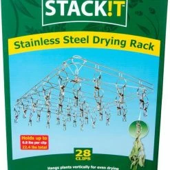 Best deal ⌛ Grow!T STACK!T Hanging Dry Rack W/28 Clips Harvest & Essentials 🎁 7 Grow!T STACK!T Hanging Dry Rack W/28 Clips Harvest & Essentials