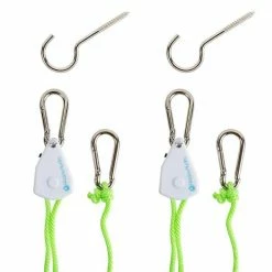 Best deal ⭐ Happy Hydro Ratcheting Light & Equipment Hangers - 1 Pair Your Grow Room ✨ 7 Happy Hydro Ratcheting Light & Equipment Hangers - 1 Pair Your Grow Room